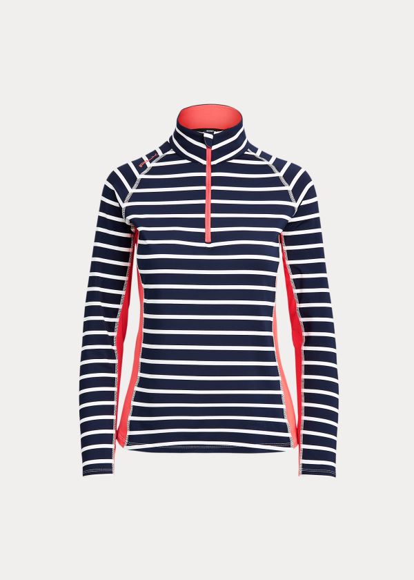 Ralph Lauren Performance Golf Quarter-Zip Skjorter Dame Danmark (APWZL3742)